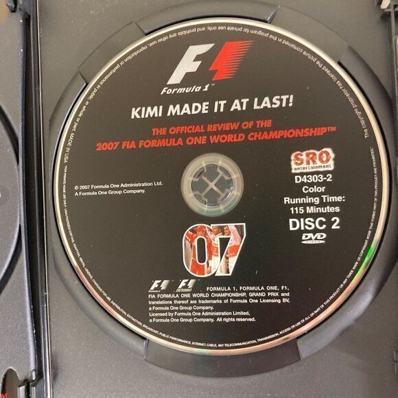 Official Review of the 2007 FIA Formula One World Championships‎ DVD Widescreen - Picture 6 of 8
